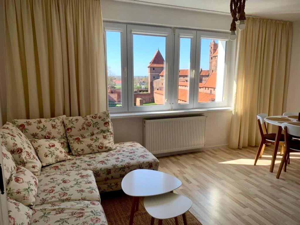 Apartmán Widok Zamku O Poranku Malbork Exteriér fotografie