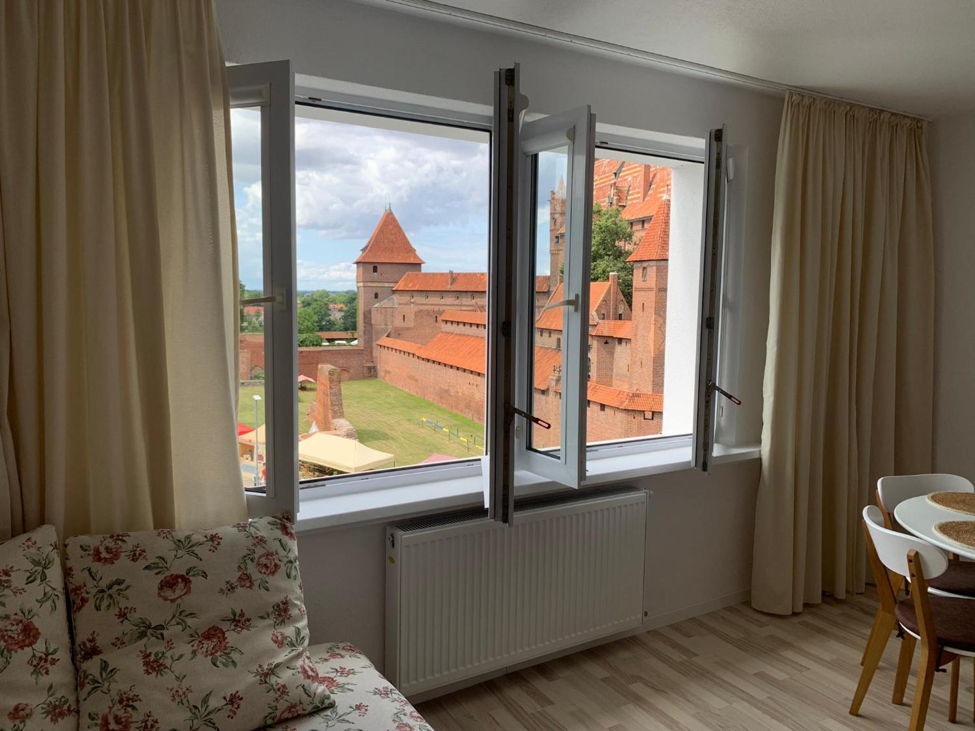 Apartmán Widok Zamku O Poranku Malbork Exteriér fotografie